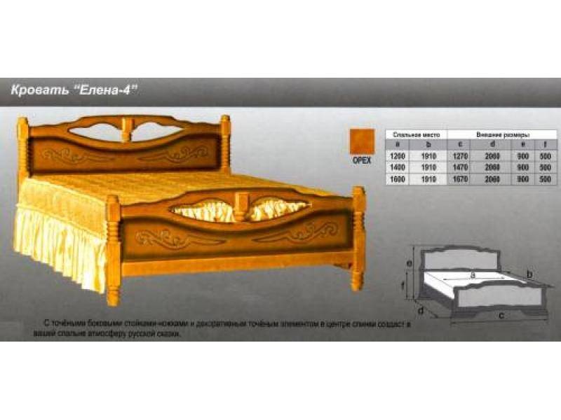 кровать елена 4 в Симферополе
