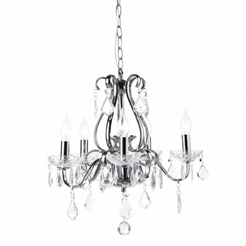 люстра chateaux хром, прозрачная в Симферополе