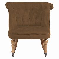 кресло amelie french country chair коричневое в Симферополе