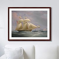 картина: the topsail schooner, 1838г. в Симферополе