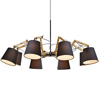 подвесная люстра arte lamp pinoccio a5700lm-8bk в Симферополе