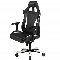 кресло геймерское dxracer king ks57 черно-белое в Симферополе