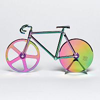 нож для пиццы из нержавеющей стали the fixie, радужный в Симферополе