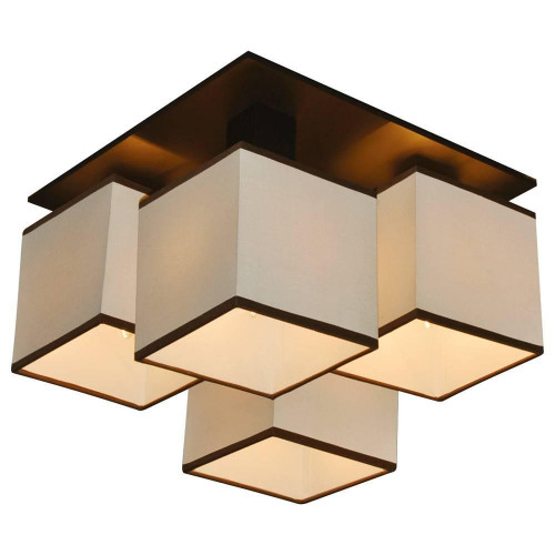 потолочная люстра arte lamp quadro a4402pl-4bk в Симферополе