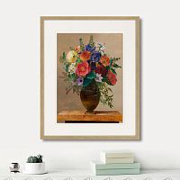 картина: summer flowers in a vase, 1835г. в Симферополе