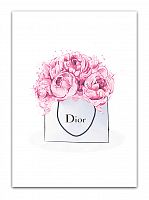 постер dior peonies а4 в Симферополе