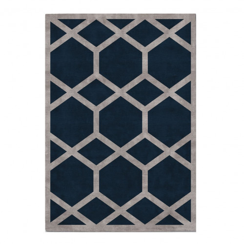 ковер ahston blue 150x220 синий в Симферополе