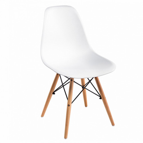 стул деревянный eames pc-015 white в Симферополе