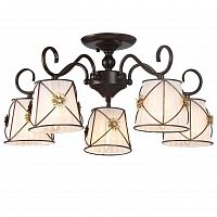 потолочная люстра arte lamp 72 a5495pl-5br в Симферополе