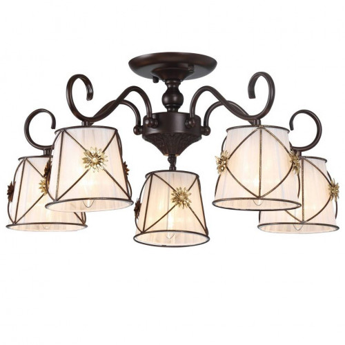 потолочная люстра arte lamp 72 a5495pl-5br в Симферополе