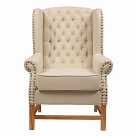 кресло мягкое с ушами french provincial armchair бежевое в Симферополе