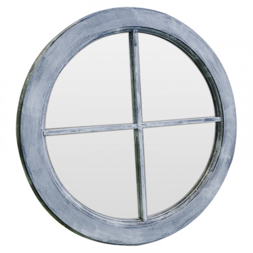 зеркало-окно круглое синее black provence в Симферополе