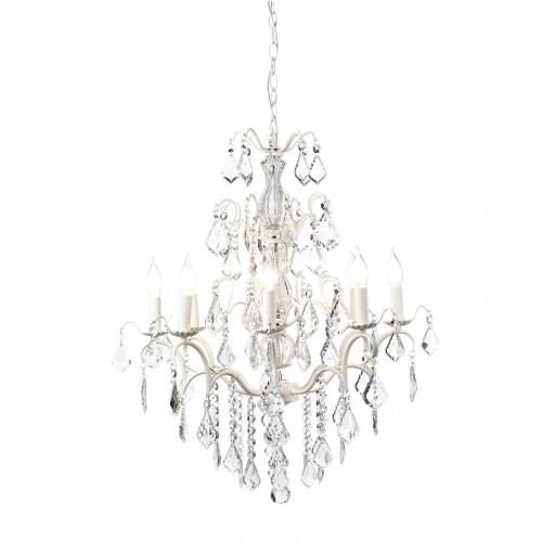 люстра meridian белая, прозрачная в Симферополе