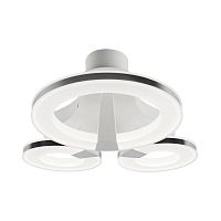 потолочный светодиодный светильник idlamp jenevra 397/3pf-ledwhitechrome в Симферополе