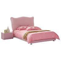 кровать pink leather kitty 120х200 в Симферополе