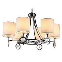 люстра km0843p-6 от delight collection белая/ хром в Симферополе