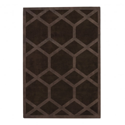 ковер ashton cocoa coffe 120x170 коричневый в Симферополе