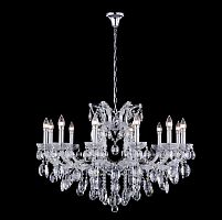 подвесная люстра crystal lux hollywood sp12 chrome в Симферополе