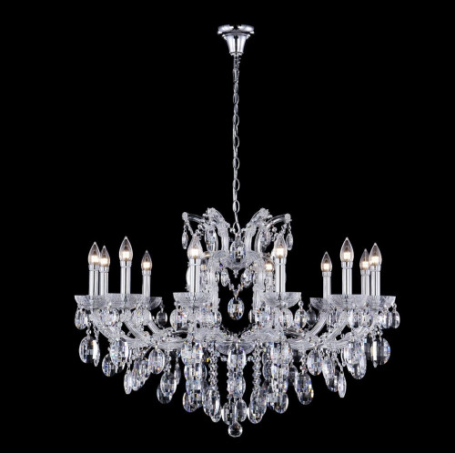 подвесная люстра crystal lux hollywood sp12 chrome в Симферополе