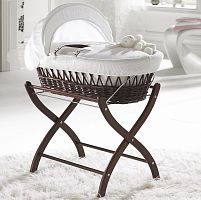 колыбель-переноска gift wicker moses basket темная, белое белье в Симферополе