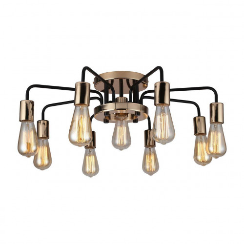 потолочная люстра arte lamp a6001pl-9bk в Симферополе