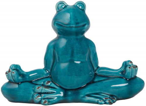 декор frog blue meditation в Симферополе