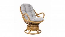 кресло-качалка swivel rocker коричневый в Симферополе