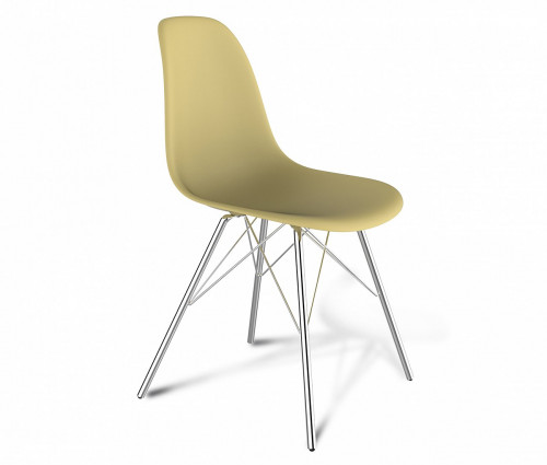 стул dsr бежевый s37 (eames style) в Симферополе