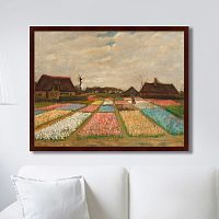 картина: flower beds in holland, 1883г. в Симферополе