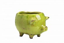 цветочный горшок pig planter зеленый в Симферополе