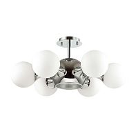 потолочная люстра odeon light miolla 3972/7c белая в Симферополе