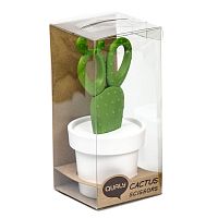 ножницы cactus с держателем, белые с зеленым в Симферополе