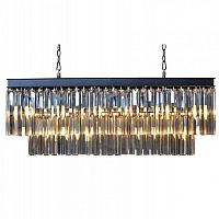 люстра odeon l80 black&glass черная, прозрачное в Симферополе