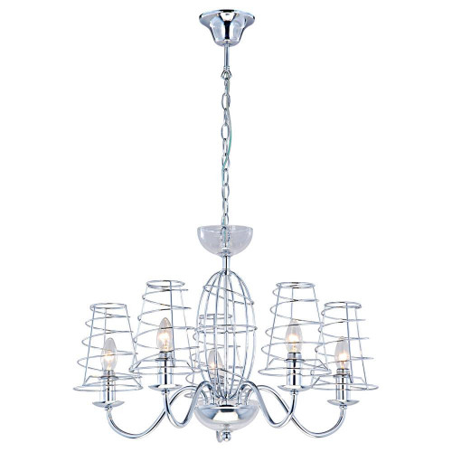 подвесная люстра arte lamp cage a4320lm-5cc в Симферополе