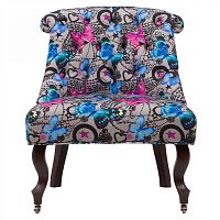 кресло мягкое amelie french country chair бабочки в Симферополе