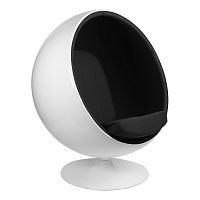 кресло eero aarnio style ball chair черное в Симферополе