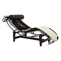 шезлонг chaise longue lc4 черно-белый в Симферополе