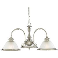 подвесная люстра arte lamp american diner a9366lm-3ss белая в Симферополе