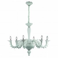 подвесная люстра ideal lux ca rezzonico sp6 bianco в Симферополе