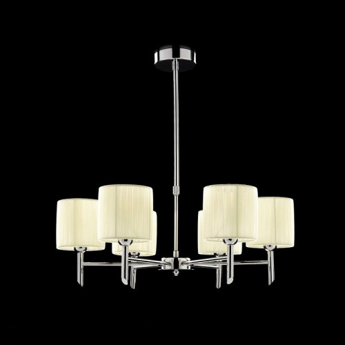 люстра mx92905-6a от illuminati хром/слоновая кость в Симферополе