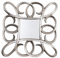 зеркало серебряное квадратное в фигурной раме silver swirl frame от rvastley в Симферополе