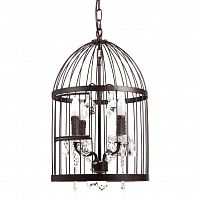 люстра vintage birdcage (51*34*54) коричневая в Симферополе