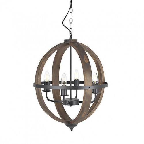 люстра на 4 рожка коричневого цвета в Симферополе