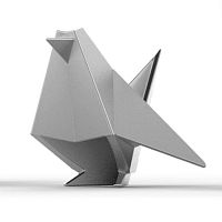 держатель для колец origami птица хром в Симферополе