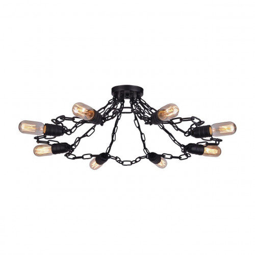 потолочная люстра arte lamp a9344pl-8bk в Симферополе
