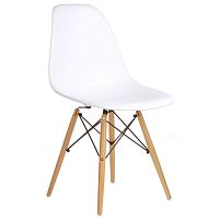 стул деревянный pc-015 белый (eames style) в Симферополе