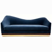 диван hughes sofa прямой синий в Симферополе