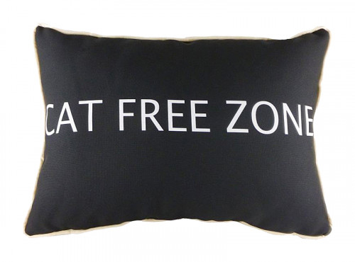 подушка с надписью cat free zone в Симферополе