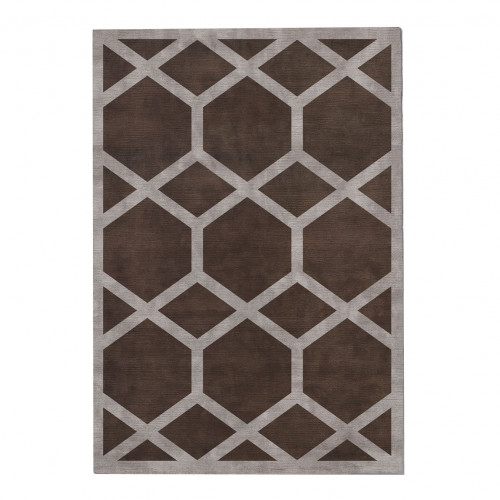 ковер ashton cocoa 120x170 коричневый в Симферополе
