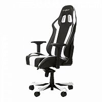 кресло геймерское dxracer king ks06 черно-белое в Симферополе